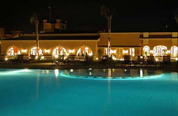 Swimming Pool at Night