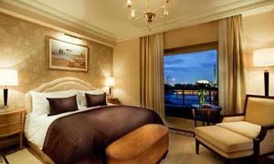 Superior Room at the Kempinski Nile Hotel in Cairo