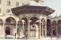 Courtyard of Alabaster Mosque