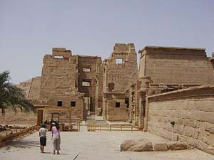 Migdol entrance to Medinat Habu