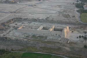 Medinet Habu from the air