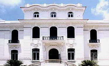 The exterior of the Alexandria National Museum