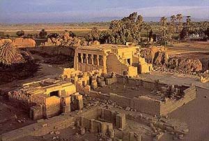 A look at the overall Dendera complex