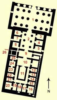 temple of horus plan