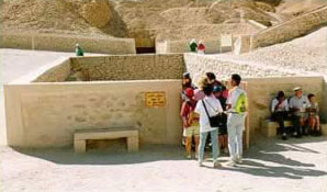 Entrance to Tutankhamun's Tomb